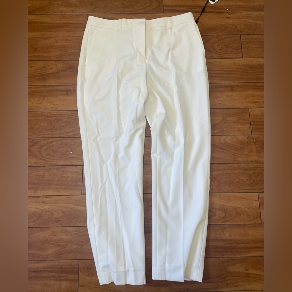 DKNY White Dress Pants